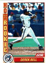 1992 Score Hot Rookies #9 Derek Bell