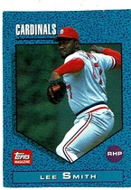 1992 Topps Magazine #TM71 Lee Smith