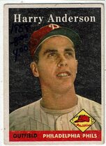 1958 Topps Base Set #171 Harry Anderson