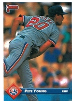 1993 Donruss Base Set #616 Pete Young