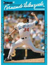 1990 Donruss Best N.L. #90 Fernando Valenzuela