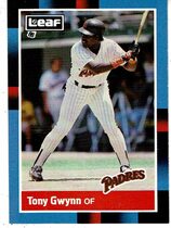 1988 Leaf Base Set #90 Tony Gwynn