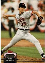 1993 Stadium Club Murphy #145 Mike Mussina