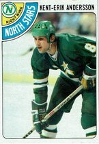 1978 Topps Base Set #17 Kent-Erik Andersson