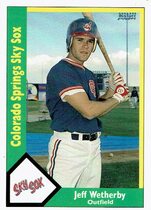 1990 CMC Base Set #474 Jeff Wetherby