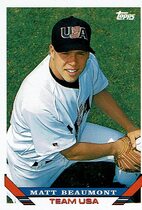 1993 Topps Traded #30T Matt Beaumont