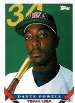 1993 Topps Traded #45T Dante Powell