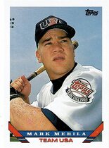 1993 Topps Traded #70T Mark Merila