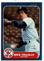 1986 Fleer Base Set #360 Mike Trujillo