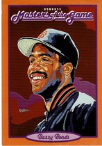 1993 Donruss Masters of the Game #14 Barry Bonds