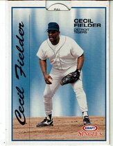1993 Kraft Base Set #7 Cecil Fielder