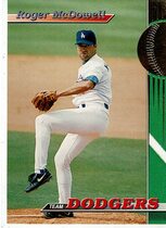 1993 Stadium Club Dodgers #25 Roger McDowell