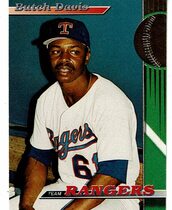 1993 Stadium Club Rangers #8 Butch Davis