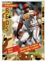 1993 Topps Commanders of the Hill #20 Jose Rijo