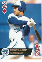 1993 U.S. Playing Cards Aces #2D Roberto Alomar
