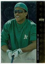 1994 SP Base Set #34 Rickey Henderson