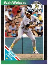 1989 Donruss Grand Slammers (Green to Blue Border) #3 Walt Weiss