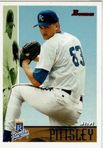 1995 Bowman Base Set #100 Jim Pittsley