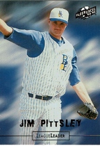 1994 Fleer Excel League Leaders #12 Jim Pittsley