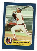 1986 Fleer Mini #32 Reggie Jackson