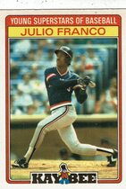 1986 Kay-Bee #14 Julio Franco