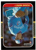 1987 Donruss Factory Set (Inverted Back) #45 Duane Ward