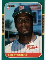 1987 Donruss Rookies #21 Les Straker
