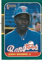 1987 Donruss Rookies #29 Jerry Browne