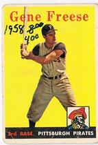 1958 Topps Base Set #293 Gene Freese