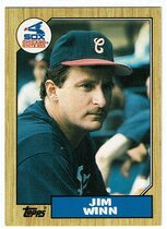 1987 Topps Traded Tiffany #130T Jim Winn
