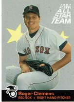 1987 Fleer All Stars #11 Roger Clemens