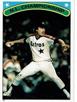 1987 O-Pee-Chee OPC Stickers #15 Mike Scott