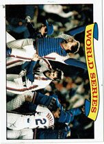 1987 O-Pee-Chee OPC Stickers #25 Mets Celebrate
