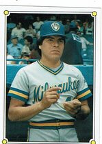 1987 O-Pee-Chee OPC Stickers #199 Teddy Higuera