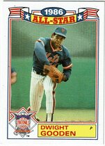 1987 Topps Glossy All Stars #10 Dwight Gooden