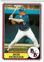 1987 Topps Boardwalk & Baseball #23 Bob Horner