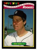 1987 ToysRUs Rookies #16 Eric King
