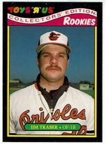 1987 ToysRUs Rookies #31 Jim Traber