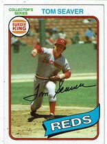 1980 Topps Burger King Pitch Hit & Run #10 Tom Seaver