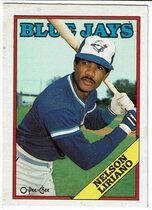 1988 O-Pee-Chee OPC Base Set #205 Nelson Liriano