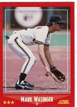 1988 Score Base Set #283 Mark Wasinger