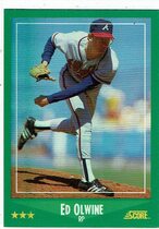 1988 Score Base Set #379 Ed Olwine