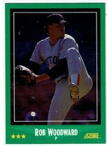 1988 Score Base Set #403 Rob Woodward
