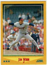 1988 Score Base Set #462 Jim Winn