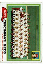1981 Topps Base Set #677 Reds Team
