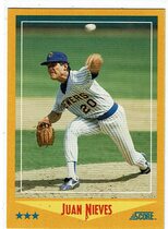 1988 Score Base Set #513 Juan Nieves
