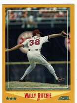 1988 Score Base Set #526 Wally Ritchie