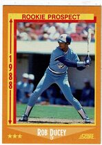 1988 Score Base Set #629 Rob Ducey