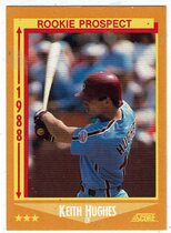 1988 Score Base Set #635 Keith Hughes