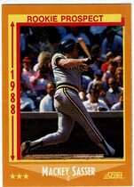 1988 Score Base Set #642 Mackey Sasser